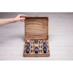 Органайзер для зберігання годинників ecoWalnut 7х26.5х26.5 см Львів