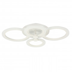 Стельова LED люстра Sunlight 5333/2+2 R білий Доманёвка