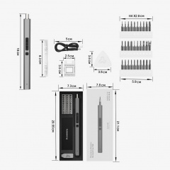Електровикрутка з набором біт Kingsdun 36в1 (MT-36IN1) Чортків