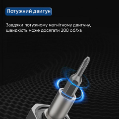 Електровикрутка з набором біт Kingsdun 36в1 (MT-36IN1) Чортків