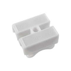 Набір з'єднувачів для дроту PW CH-2 клемні колодки на два контакти 10 шт Білий (C051301-10) Киев