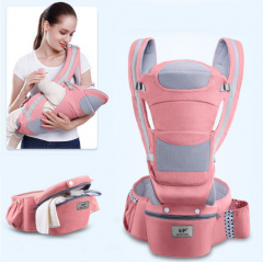 Хипсит эрго-рюкзак кенгуру переноска Baby Carrier 6 в 1 и игрушка Пушин кот Радуга (vol-1912) Львов
