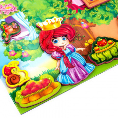 Магнітна гра для дітей "Полунична принцеса" Vladi Toys RK2060-03 Чернигов