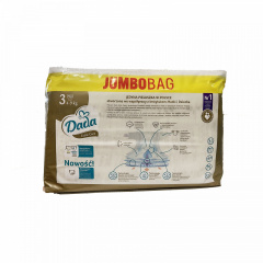 Дитячі одноразові підгузки Dada Extra Care Jumbo Bag 3 MIDI (4-9 кг) 96 шт Братське