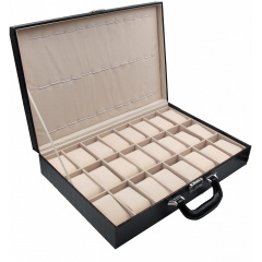 Шкатулка для зберігання годинників Craft 36CASE.PU Чорний Весёлое