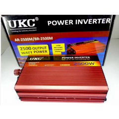 Перетворювач UKC AC/DC AR 2500W 12V інвертор (1756375508) Южноукраинск