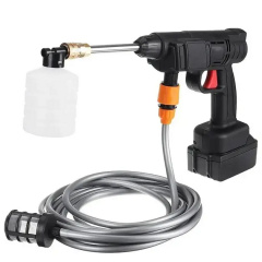 Автомийка високого тиску з кейсом Cleaning Gun 68V 2 акумулятори (2193487655) Калуш