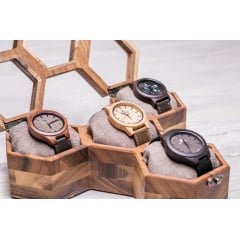 Органайзер для зберігання наручних годинників ecoWalnut 7.8х27.1х23.5 см Київ