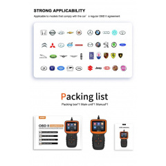 Автосканер діагностичний No Brand CarD V317 OBD-2 (Н051042) Оріхів