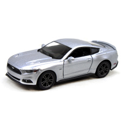Машинка Ford Mustang GT серебристый Kinsmart (KT5386W) Гайсин