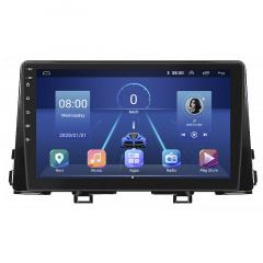 Штатная магнитола Lesko Kia Morning III 2017-н.в. 9" 2/32Gb 4G Wi-Fi GPS Top (10515-53106) Киев