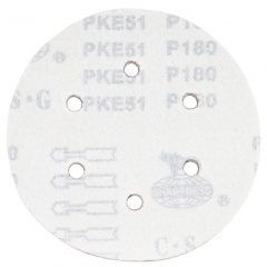 Шліфувальне коло 6 отворів Ø150мм P180 (10шт) SIGMA (9122291) Енергодар
