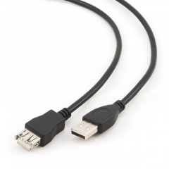 Кабель Cablexpert CCP-USB2-AMAF-10 подовжувач USB 2.0 AM/AF 3,0 м Вараш