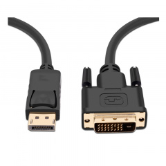 Кабель PrologiX DisplayPort/DVI M/M 3 м Black PR-DP-DVI-P-04-30-3m Киев