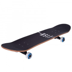 Скейтборд Fish Wolf SK-414-5 78x20x1,2 см Чорний (SK000772) Одесса