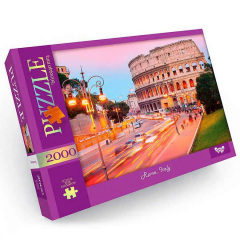 Пазл класичний Danko Toys C2000-01-01-10 2000 ел (Рим, Італія) Геническ
