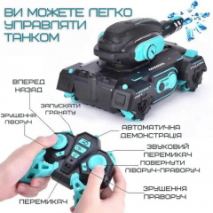 Іграшка танк Stunt Car з браслетом та пультом Управління на Орбізах з Акумулятором Чорний (599) Королёво