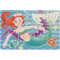 Дерев'яний пазл 4 в 1 Melissa&Doug "Казкові друзі" 12х4 елементів 15х20 см MD9520 Хмельник