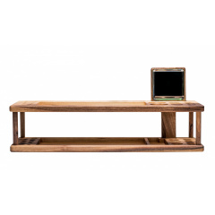 Дерев'яний холдер для зберігання косметики із дзеркалом ecoWalnut 440x140x110 мм Киев