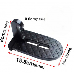 Підніжка для авто Pedaliza до 200 кг 15.5х8х0.6см Чорний Генічеськ