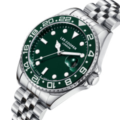 Наручний годинник чоловічий Lee Cooper Daytona Green Сріблястий (3432) Днепр
