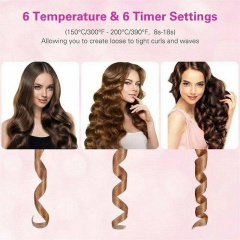 Бездротова плойка для завивки волосся UKC Hair Curler 5200мАч Білий Винница