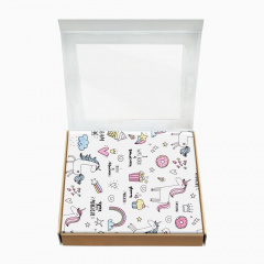 Пелюшка байка COSAS UNICORN & SWEETS Бязь 80х100 см Блакитний Житомир