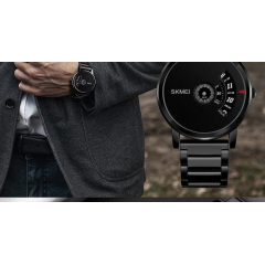 Чоловічий годинник Skmei 1260 silver Надворная