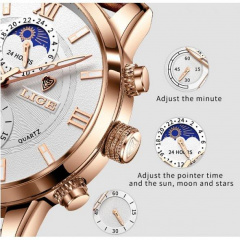 Годинник наручний Lege Signature Коричневий Київ