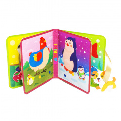 Розвиваюча Фетрова книга "Розумний малюк" Bambini 403969 Киев
