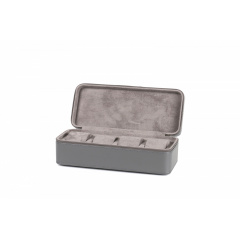 Кейс для годинників Salvadore 4W-FH-GGF-SPU 25х10х8 см Сірий Васильевка
