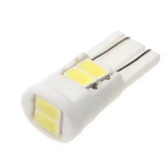 Комплект світлодіодних ламп Napo T10-5630-6smd-Ceram W5W T10 4 шт Білий (2508493533) Дніпро