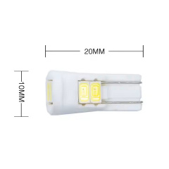 Комплект світлодіодних ламп Napo T10-5630-6smd-Ceram W5W T10 4 шт Білий (2508493533) Дніпро