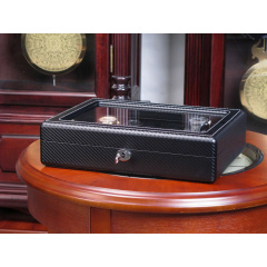 Шкатулка для зберігання годинників Salvadore 18W-KCC 340х260х90 мм Чорний Доманёвка