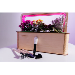 Розумний горщик для вирощування рослин Smart Garden Ecobloom Квіти 23х43х32 см Экокубик Полтава