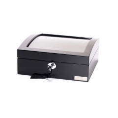 Шкатулка для зберігання годинників Salvadore WB3035-6BB 230х95х230 мм Чорний Винница
