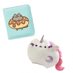 Комплект 2Life М'яка іграшка 15х12 см та Гаманець Pusheen cat v-12483 Нововолинськ