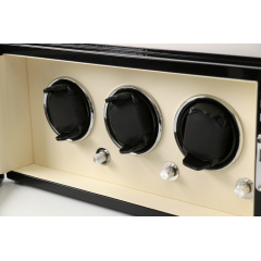 Скринька Salvadore для підзаводу 3 годинників HD130WH 190х370х185 мм Різнокольоровий Прилуки