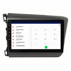 Штатная автомобильная магнитола Lesko Honda Civic (2012-2015 гг) 2+32 GB 4G Premium 9" Ивано-Франковск