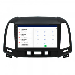 Штатная автомобильная магнитола Lesko 9" Hyundai Santa Fe (2009-2012 гг) 2+32GB 4G Premium Чугуев