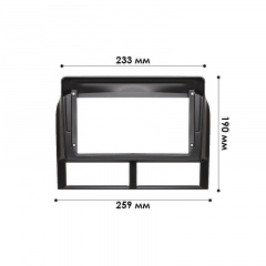 Переходная рамка Lesko 9" Jeep Grand Cherokee 1998-2005 (10096-43153) Покровск