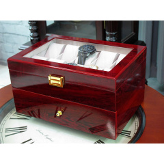 Шкатулка для зберігання годинників Craft 20WB.RED Бордовий Королево