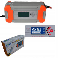 Зарядний пристрій для акумуляторів Foxsur24 12/24V LCD (2366728245) Кушугум