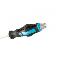 Викрутка ударна хрестова магнітна MASTERTOOL GM EXTERNAL HEX PH2х150 мм ручка з покриттям TPR (49-6215) Оріхів