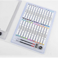 Дитячий набір творчості для малювання RIAS 98 предметів з мольбертом White (3_04694) Фастів