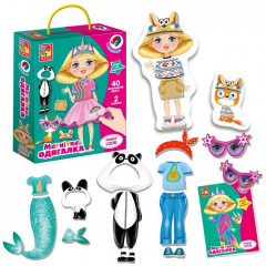 Магнитная одевашка "Family look" Vladi Toys VT3702-21 Оріхів