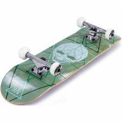 Скейтборд Enuff Geo Skull 8х32 дюймів Зелений (1012-ENU2950-GR) Володарск-Волынский
