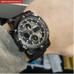Наручний годинник чоловічий Skmei Molot Limited AllBlack Чорний (2191) Южноукраинск