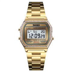 Годинник наручний жіночий Skmei 1474 Gold 1474GD (17136-hbr) Киев