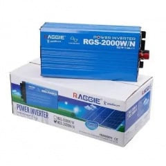 Інвертор Raggie Pure Sine Wave RGS-2000W 12V перетворювач напруги з чистою синусоїдою Васильків